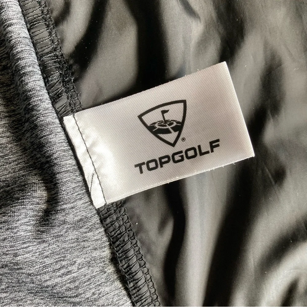 Women's Topgolf Black and Gray Lightweight Jacket Small - Picture 8 of 9